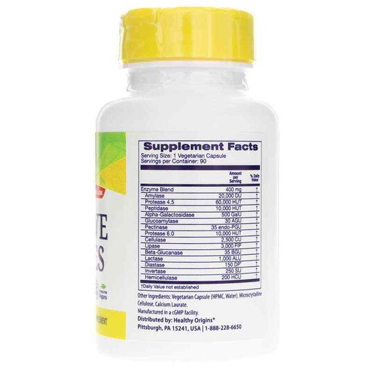 Digestive Enzymes Broad Spectrum, HLO